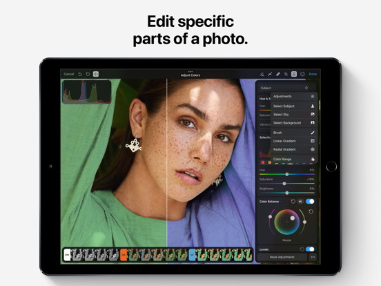 Photomator – Photo Editor iPad app afbeelding 3