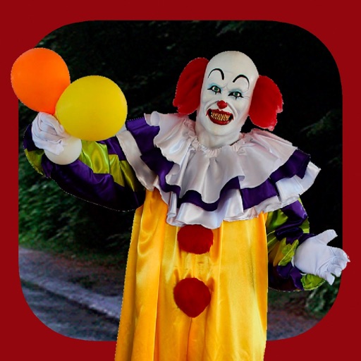 Evil clowns - photo stickers icon