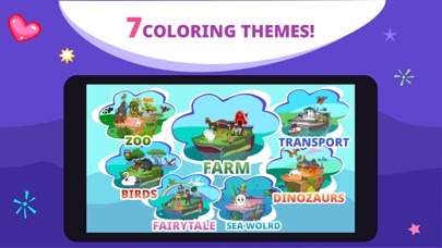 Coloring games for kids, baby Screenshot