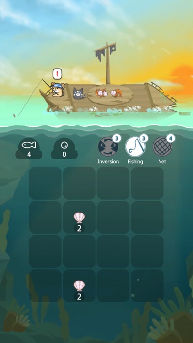 2048 Kitty Cat Island Screenshot