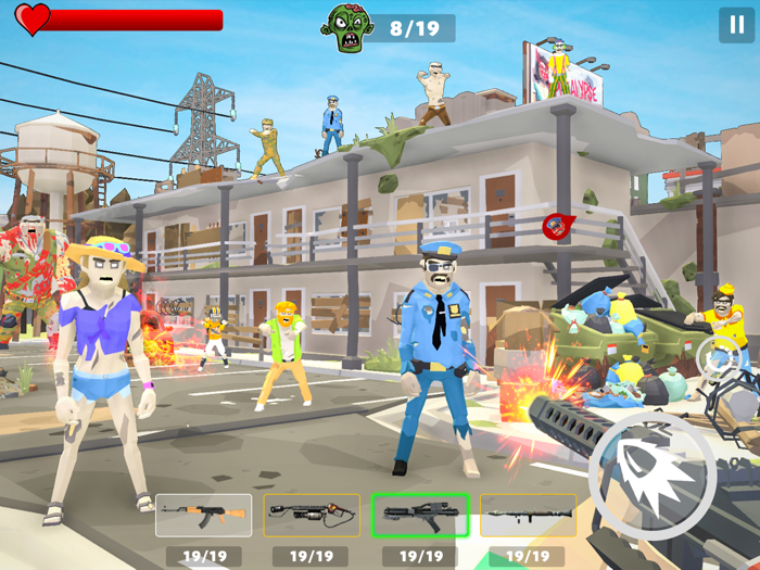 Poly Zombie Survival Shooter