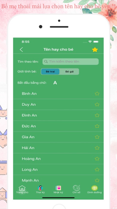 Trợ lý mẹ bầu Screenshot