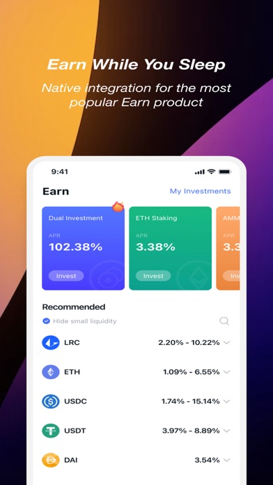 Loopring Smart Wallet Screenshot
