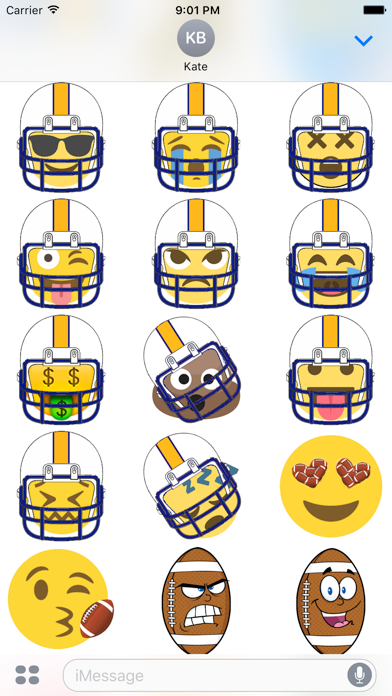 Los Angeles Football American iPhone screenshot