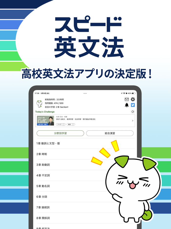 高校英語アプリ スピード英文法