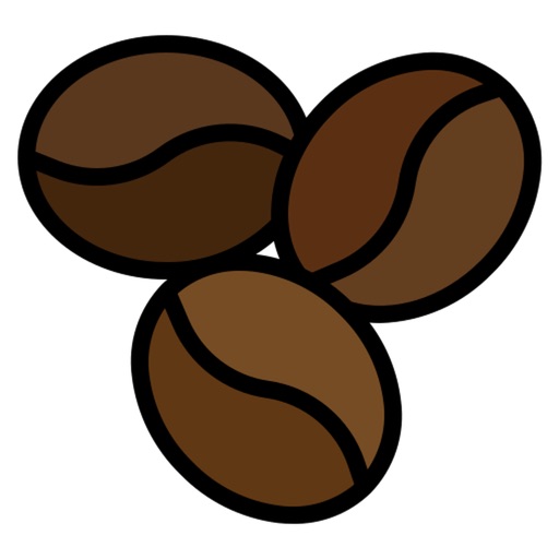 Coffee Bean Stickers