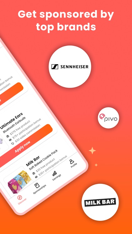 weSponsored Influencer App