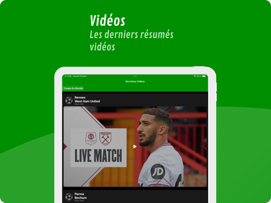 Screenshot #5 pour Foot TV Lite