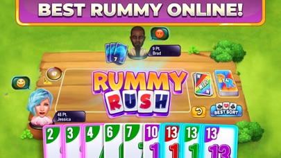 Rummy Rush - Classic Card Gameのおすすめ画像1
