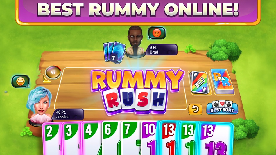 Rummy Rush - Classic Card Game - 3.2.103 - (iOS)