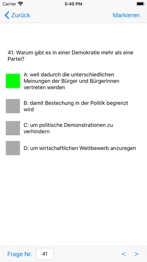 Leben in Deutschland 300Fragen screenshot 3