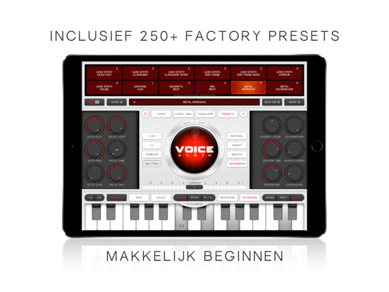 Voice Synth Modular iPad app afbeelding 10