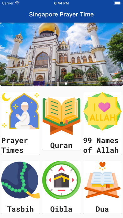 Singapore Prayer Time Screenshot