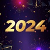 2024 - Happy New Year Stickers icon