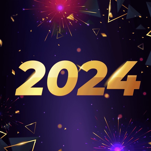2024 - Happy New Year Stickers