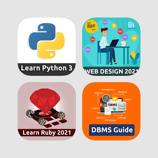 ‎Web Development - Ruby Programming - Python - Database -DBMS on the ...