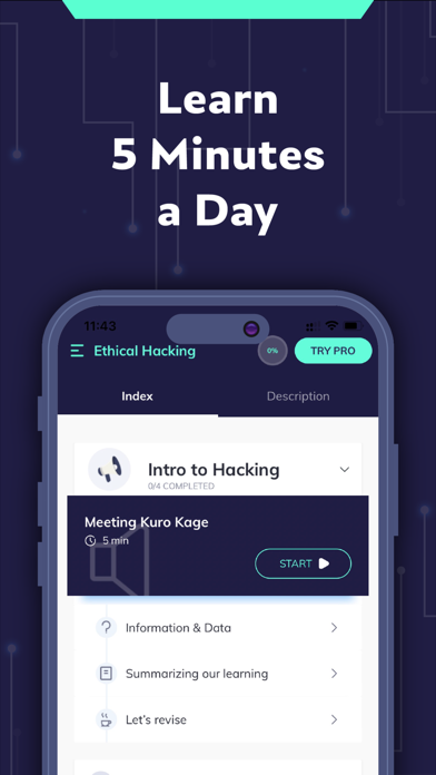 Learn Ethical Hacking App Screenshot