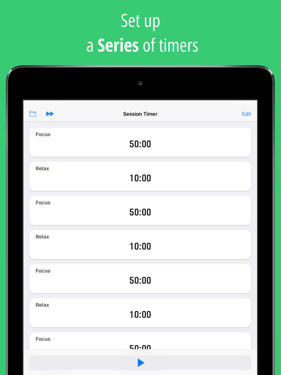 Easy Timing! Lite - Timer iPad screenshot 7 - Utilities app