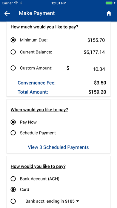 Reliable Auto Finance Screenshot