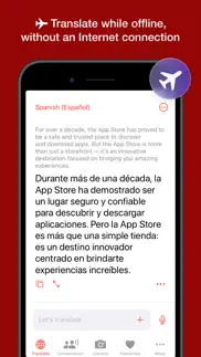 tap translate • offline travel iphone screenshot 3