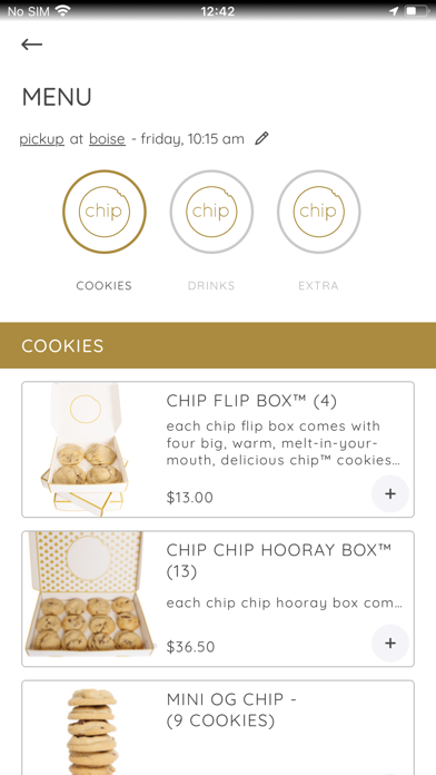 Chip Cookies Screenshot