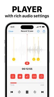 voice recorder & memos iphone screenshot 3