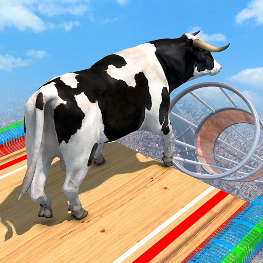 GT Animal Impossible Cow Stunt iOS App