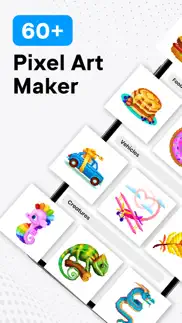 pixel art maker: coloring game iphone screenshot 1