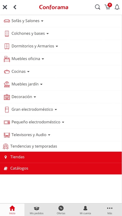 Conforama - Tu tienda online iPhone screenshot 2