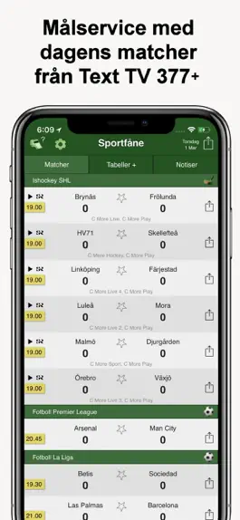 Game screenshot Sportfåne - Målservice mod apk