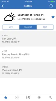 noaa buoys live marine weather iphone screenshot 3