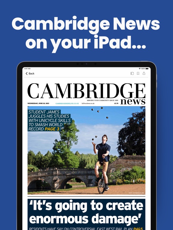 Cambridge News Newspaperのおすすめ画像1