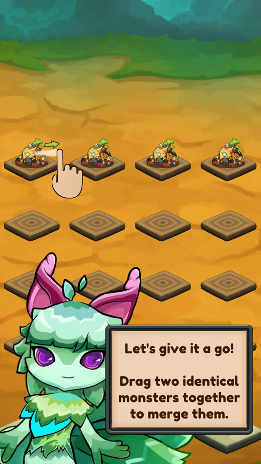 #3. Merge Monsters: Idle RPG (iOS) Podle: Fumb Games Ltd.