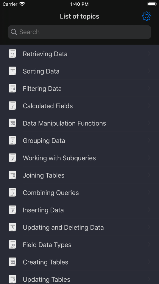 #1. SQL Recipes (macOS) 게시자: Fedor Obraztsov