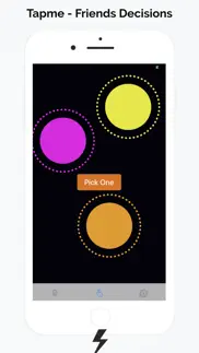 tapme - friends decisions iphone screenshot 1