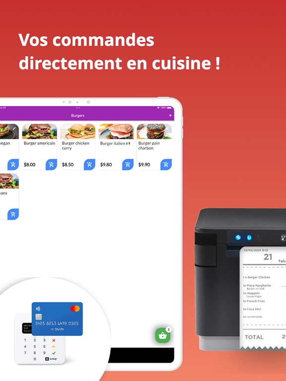 Screenshot #4 pour Caisse enregistreuse fast-food