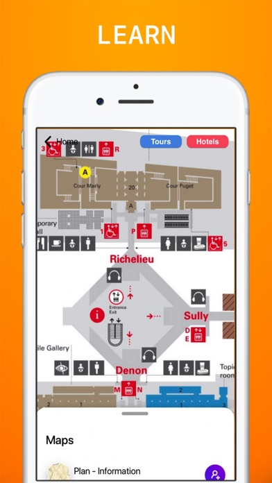 Louvre Museum Visitor Guide Screenshot
