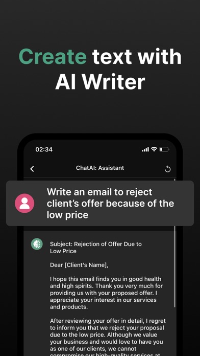 Chat AI: Ask Chatbot Assistant Screenshot