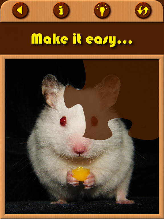 Screenshot #6 pour Hamster Jigsaw Puzzle Games