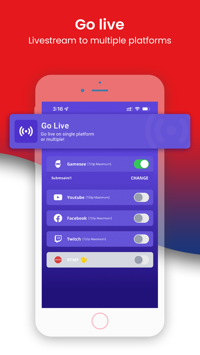 Screen Recorder - Livestream