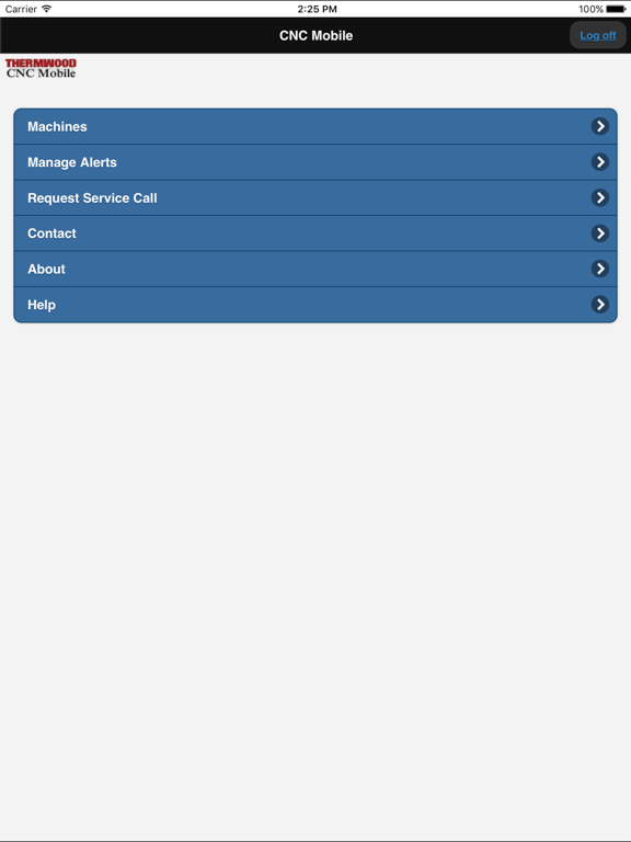 Screenshot #4 pour Thermwood CNC Mobile