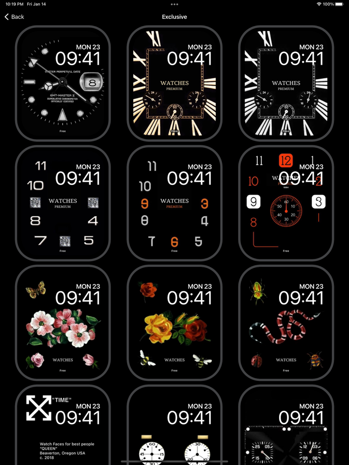 Watch Faces for iWatch Gallery