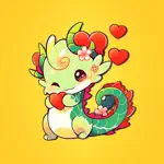 Dragon Stickers. App Cancel