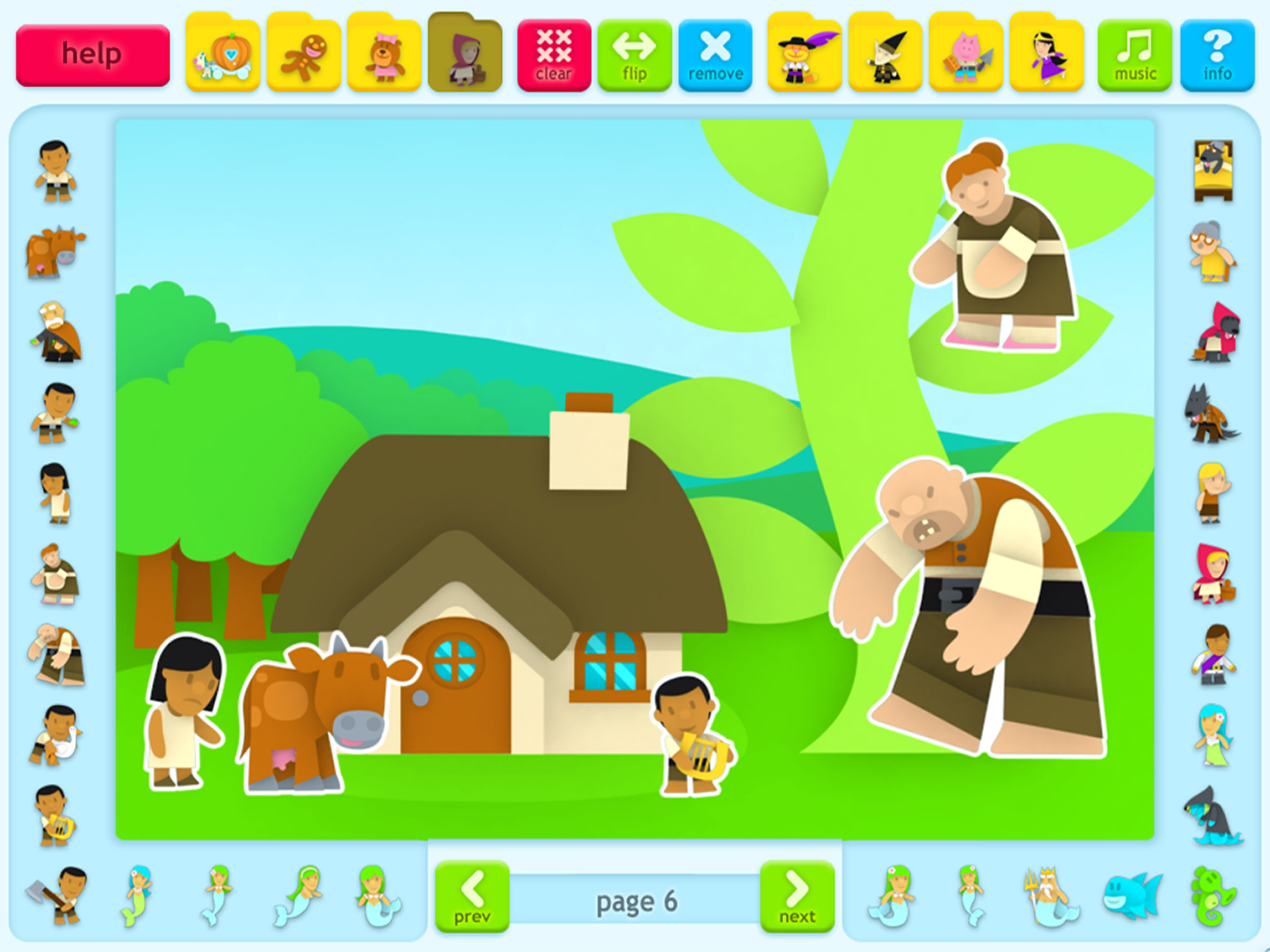 Fairy Tales Sticker Book screenshot 15