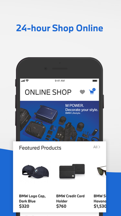 BMW Concessionaires App Screenshot
