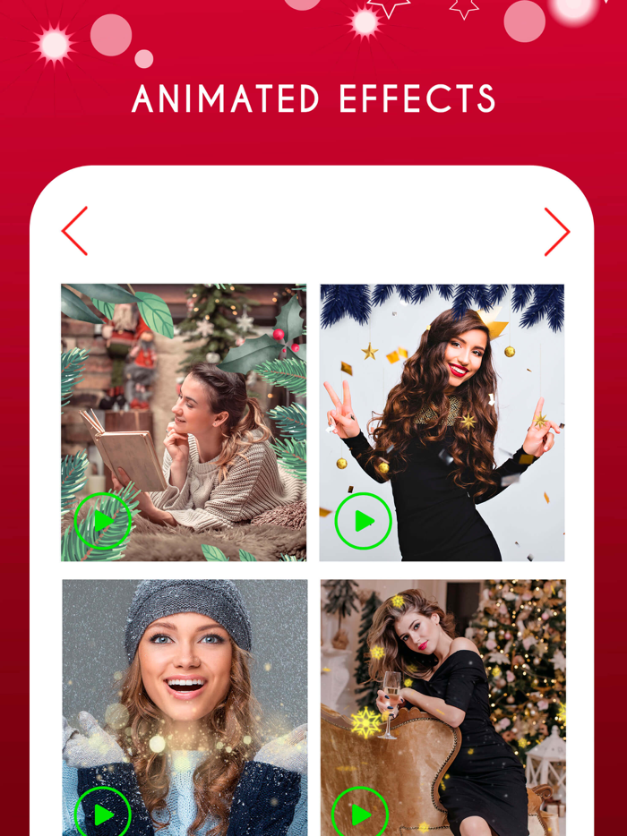 Live Christmas Photo Effects