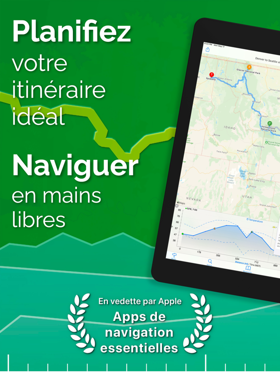 Screenshot #4 pour inRoute - Routage intelligent