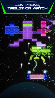 neon brick breaker айфон картинки 2