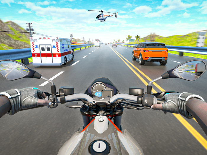 Highway Traffic Bike Rider XTR