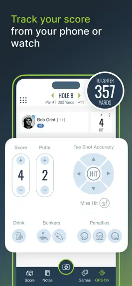 Game screenshot TheGrint: Handicap & Scorecard hack